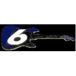 NASCAR MARK MARTIN GUITAR PIN